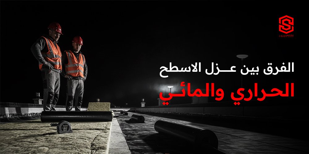 الفرق بين عزل الاسطح الحراري والمائي: أيهما تحتاج ؟